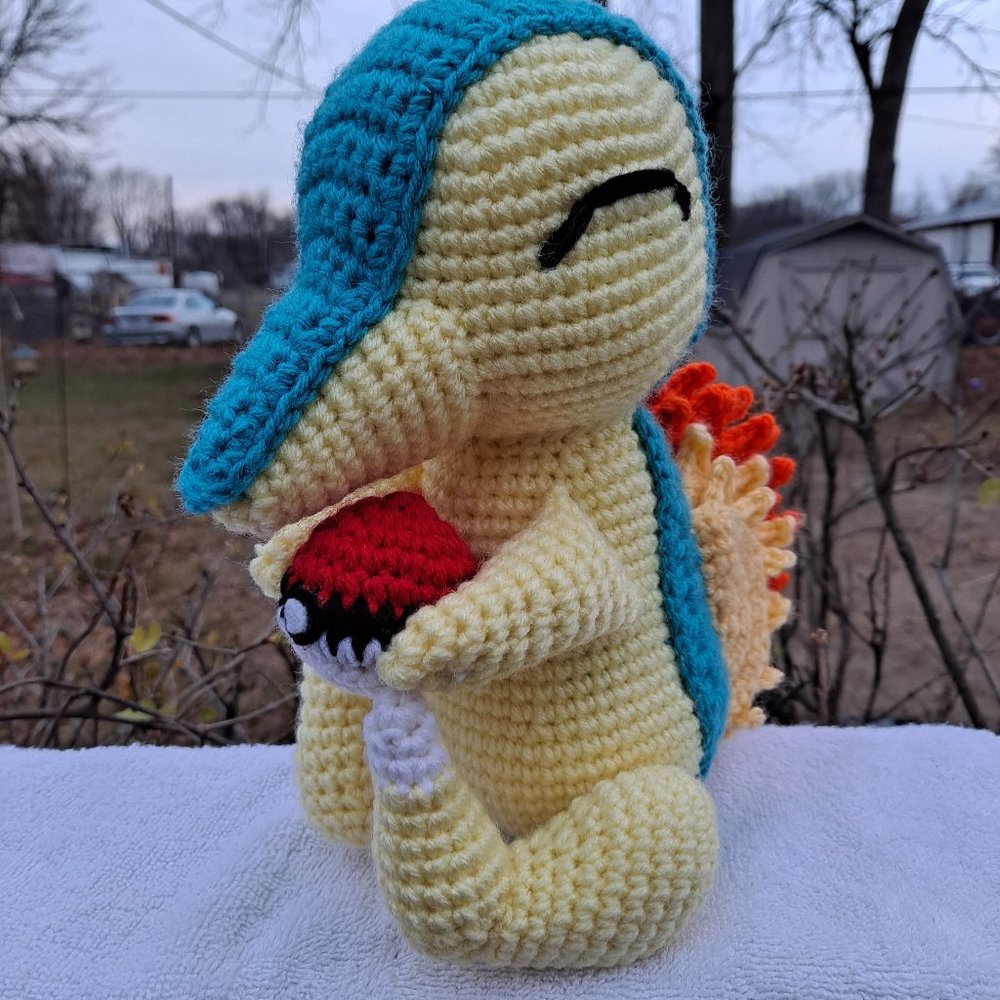 Pokemon Cyndaquil Amigurumi (Crochet Toy)